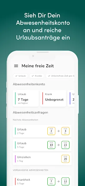 Kenjo: Deine Personalplattform screenshot 4