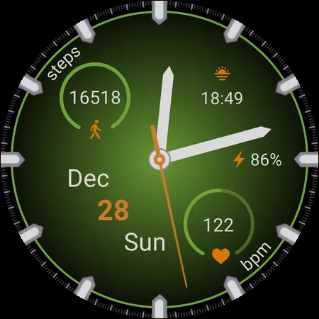 Elemental Clock Watch Face screenshot 6
