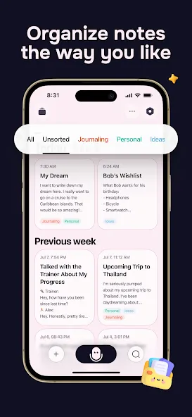 Letterly: Write by Voice & AI screenshot 5