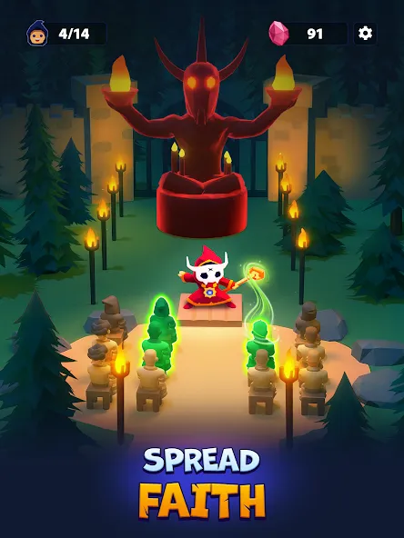 Idle Cult Empire - Evil Tycoon screenshot 10