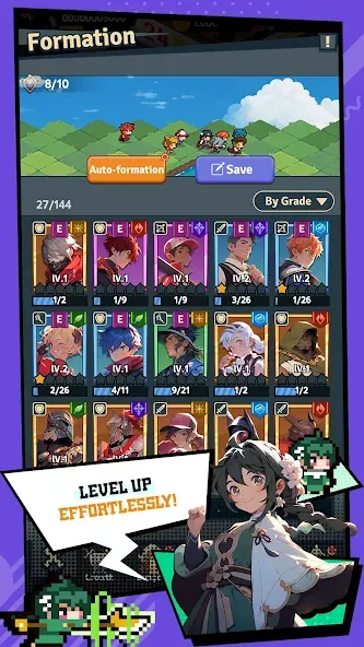 Rumble Squad: Idle Pixel RPG screenshot 2