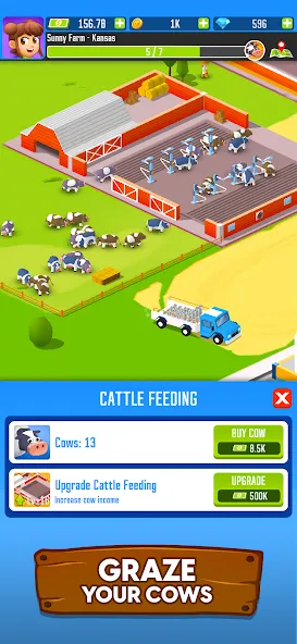 Milk Farm Tycoon screenshot 2
