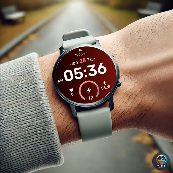 Glacier Digital Watch Face screenshot 4
