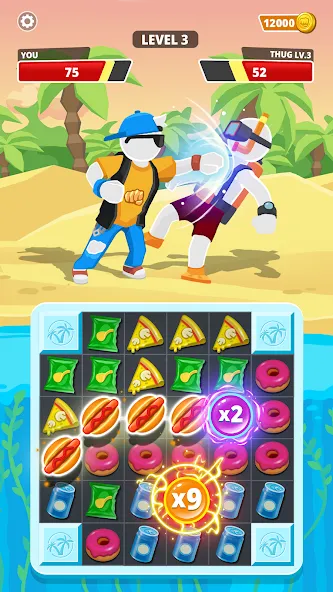 Match Hit - Puzzle Fighter screenshot 6