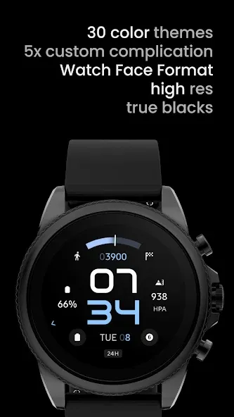 Mohawk Watch Face screenshot 2