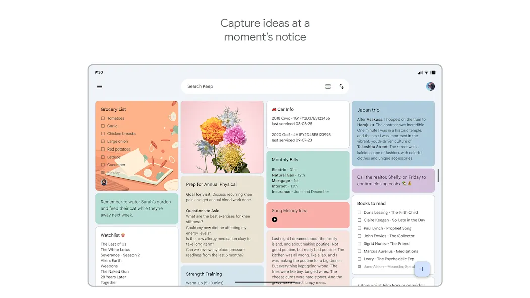 Google Keep - メモとリスト screenshot 5