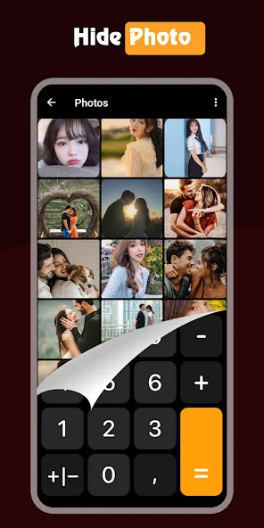 Calculator - Hide Photo, Video screenshot 3