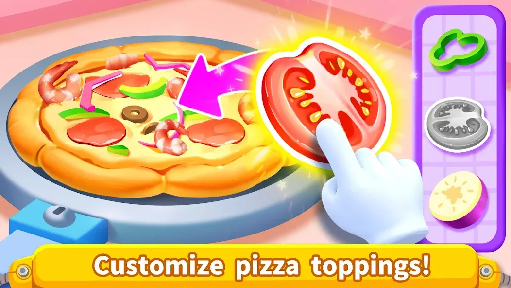 Little Panda's Space Kitchen screenshot 3