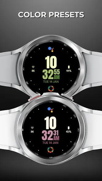 EXD131: Clean Watch Face screenshot 8
