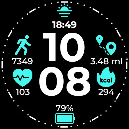 CC Clean 18 Watch Face screenshot 11