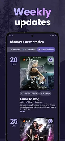 MoonLit - Werewolf Novels screenshot 5