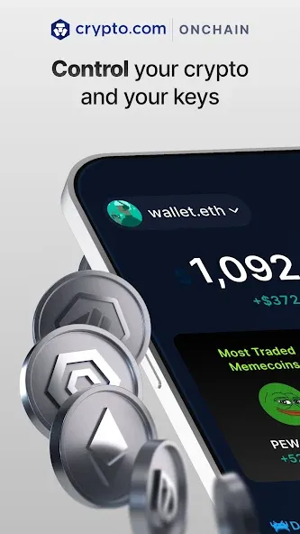 Crypto.com: Onchain Wallet screenshot 1