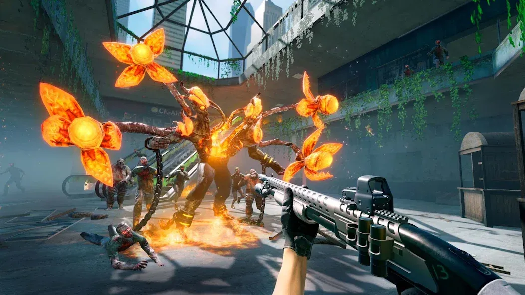 Zombie Fire 3D: Offline Game screenshot 23