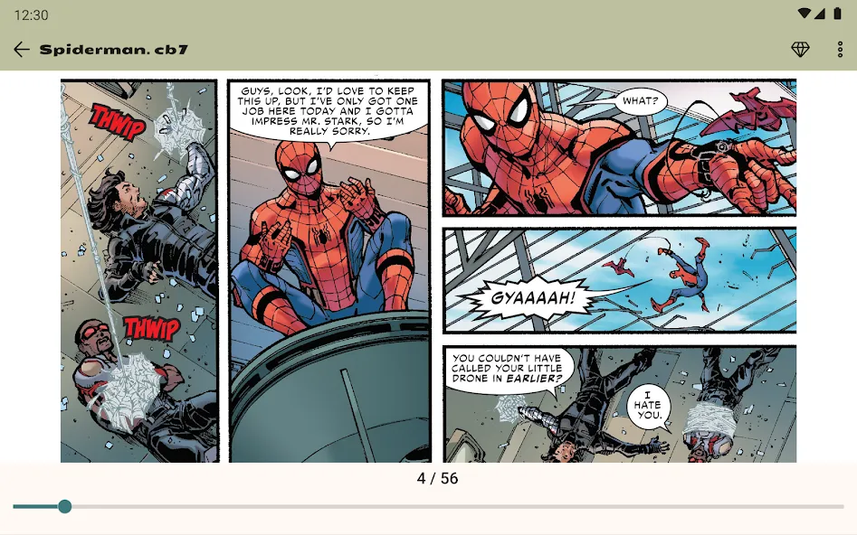 Comic Book Reader (cbz/cbr) screenshot 24