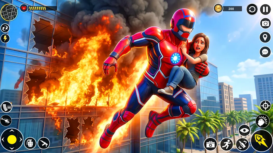 Spider Rope Hero: Crime Town screenshot 2