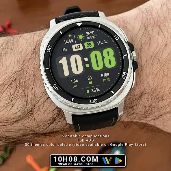 Watch face 10h08.com #145 screenshot 1