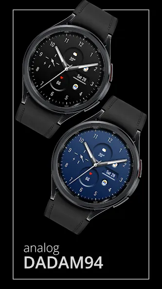DADAM94: Analog Watch Face screenshot 1