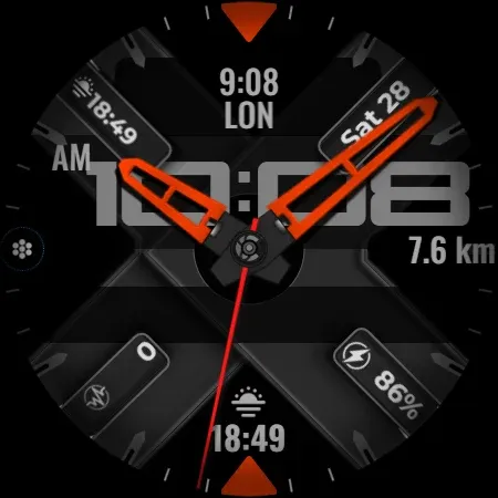 Hybrid Watch Face CUE135 screenshot 10