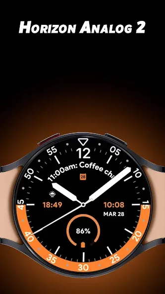 Horizon Analog 2 - Watch face screenshot 1