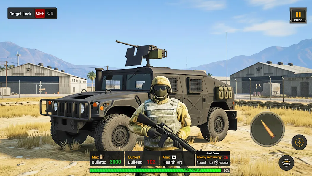 Military Truck Cargo Game 3d screenshot 1