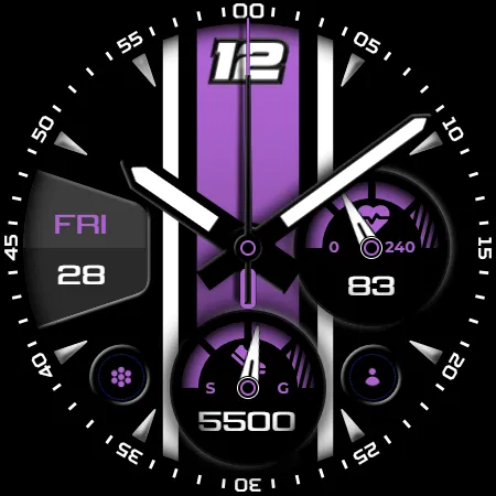 Stripes - YELE | watch face screenshot 11