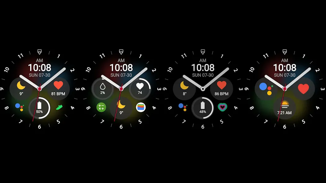 Nighty Hybrid 02 - watch face screenshot 16