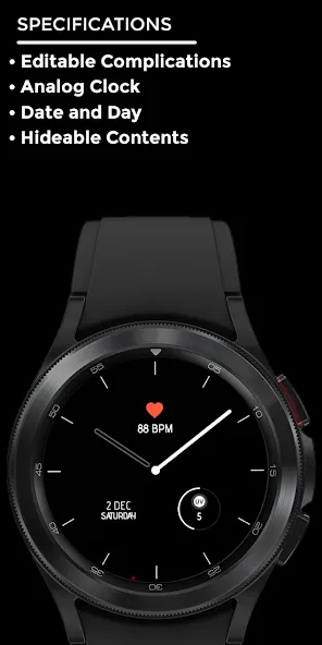 Betanight - watch face screenshot 4