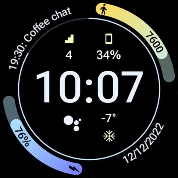 Athlete 2: Watch face screenshot 8