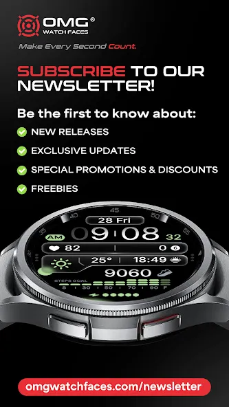 OMG 426 - Digital Watch Face screenshot 8