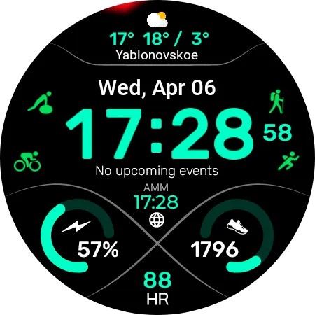 Chester Serenity watch face screenshot 26
