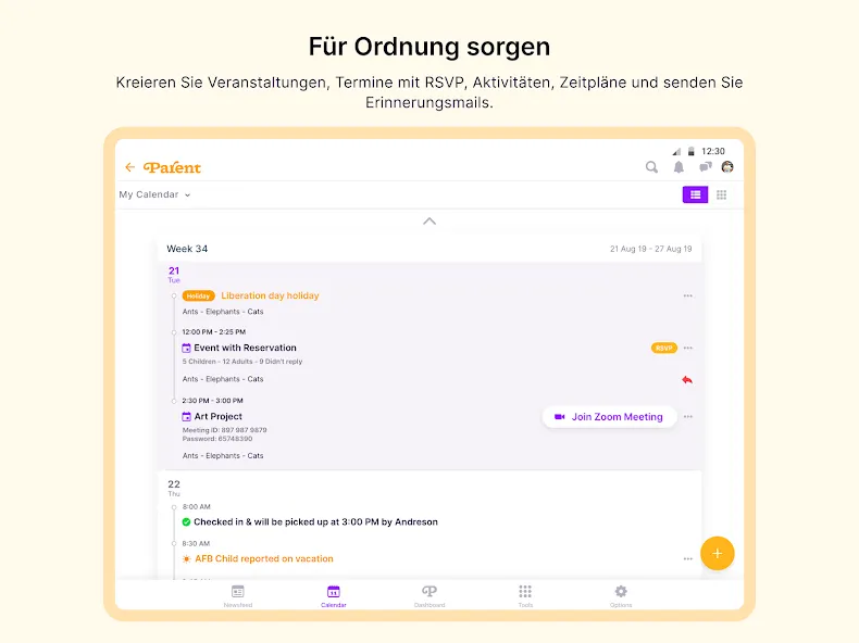 Parent: Child Care App screenshot 13