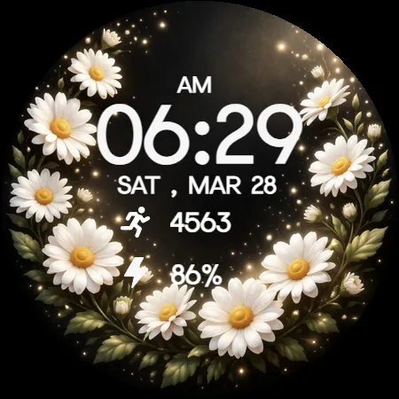 Cute Floral Aesthetic Watch screenshot 17