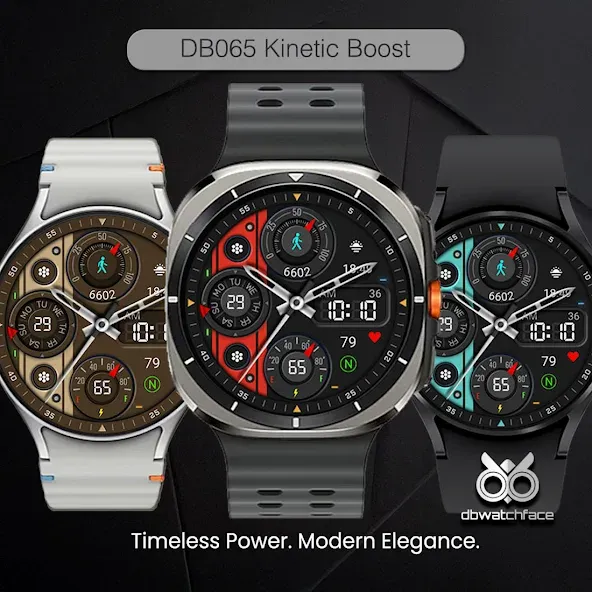 DB065 Kinetic Boost Watch Face screenshot 17