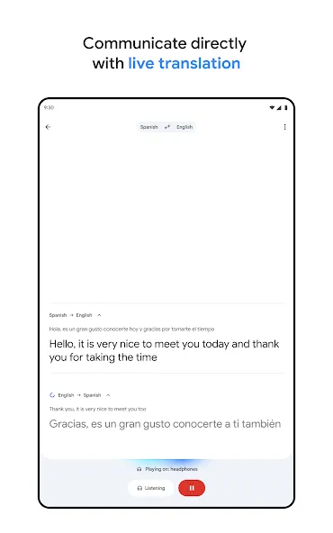 Google Translate screenshot 9