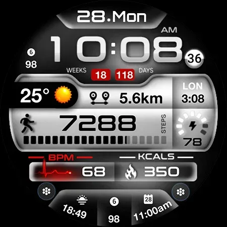 ML2U 247 Watch Face screenshot 27