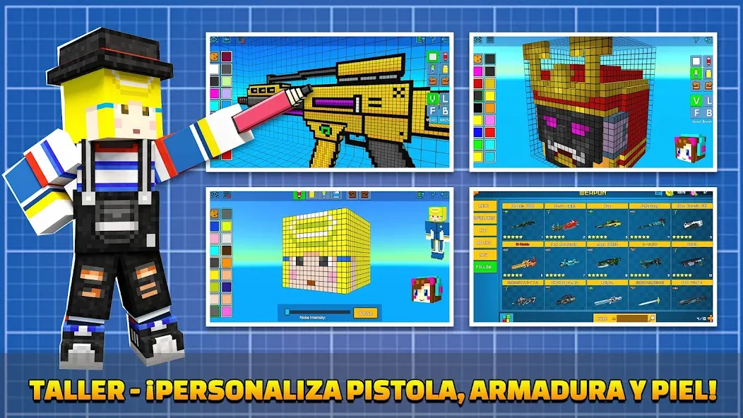 Cops N Robbers:Pixel Craft Gun screenshot 5