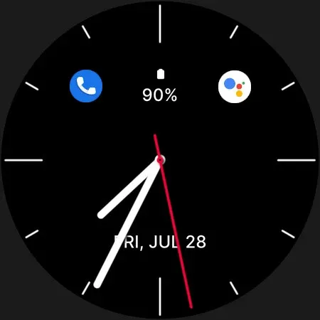 Minimalistic Analog Watch Face screenshot 6