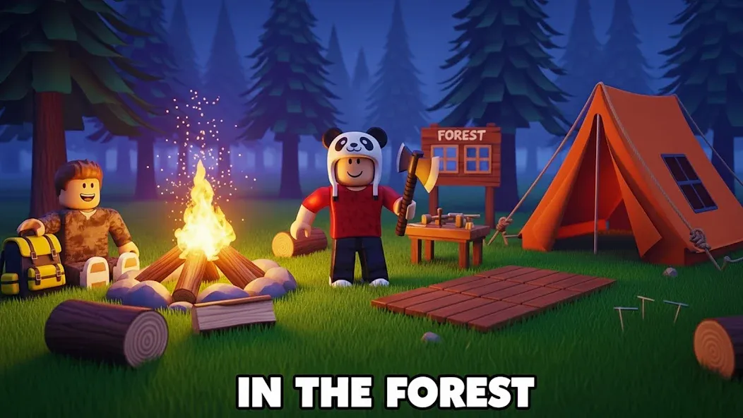 Dark Forest Night Escape screenshot 1