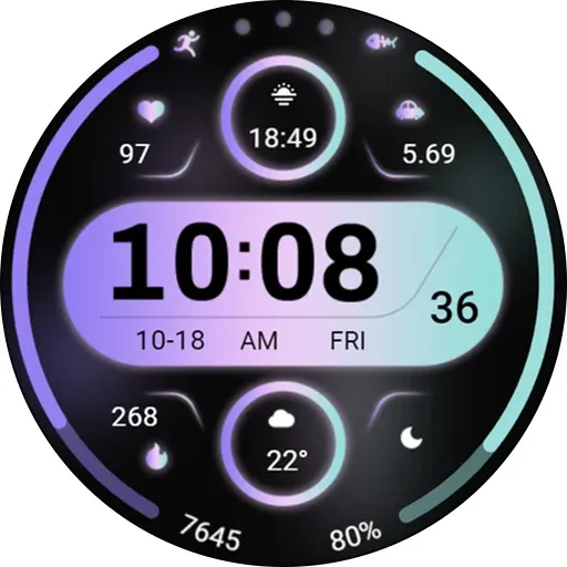 Colorful Components For WearOS screenshot 33