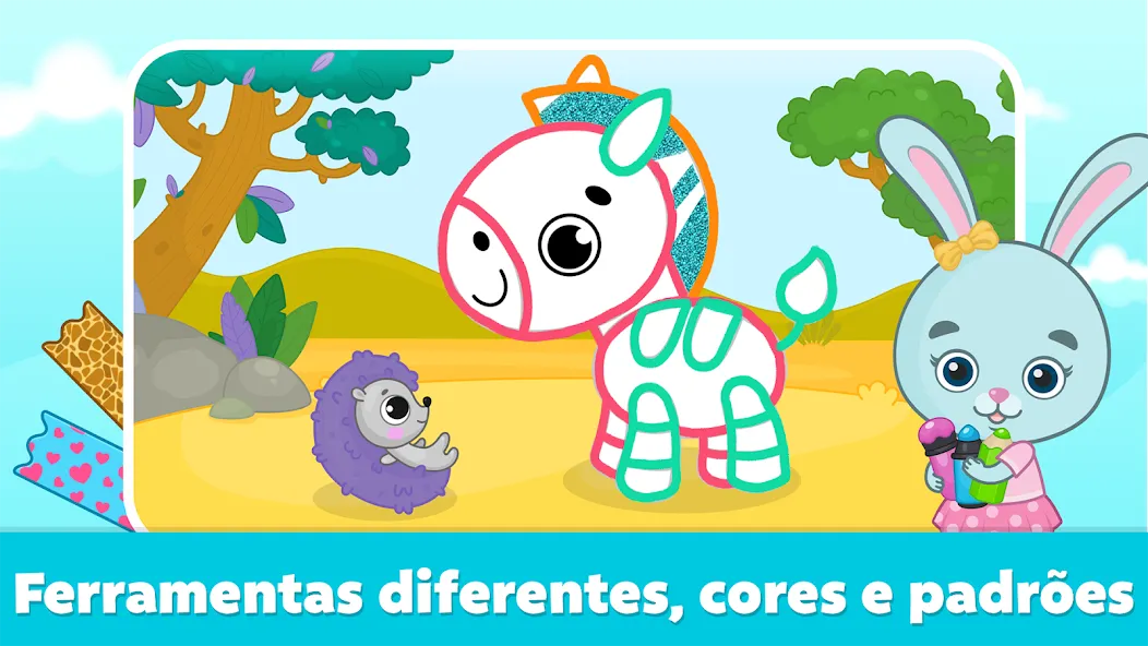 Jogos de colorir infantil screenshot 9