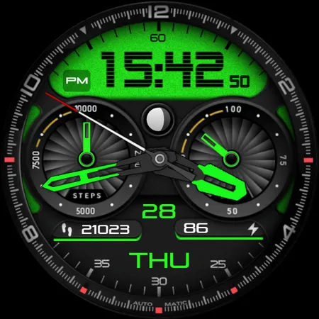 Colorful Hybrid Watch Face screenshot 36