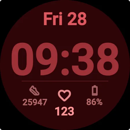 Simple Anim Watch Face I screenshot 11