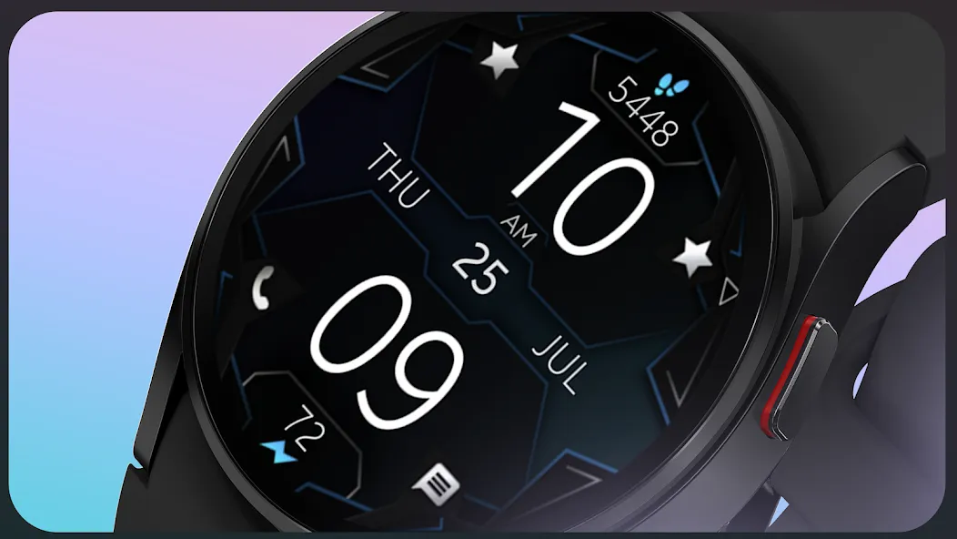 Dream 57 Futuristic Watch Face screenshot 6