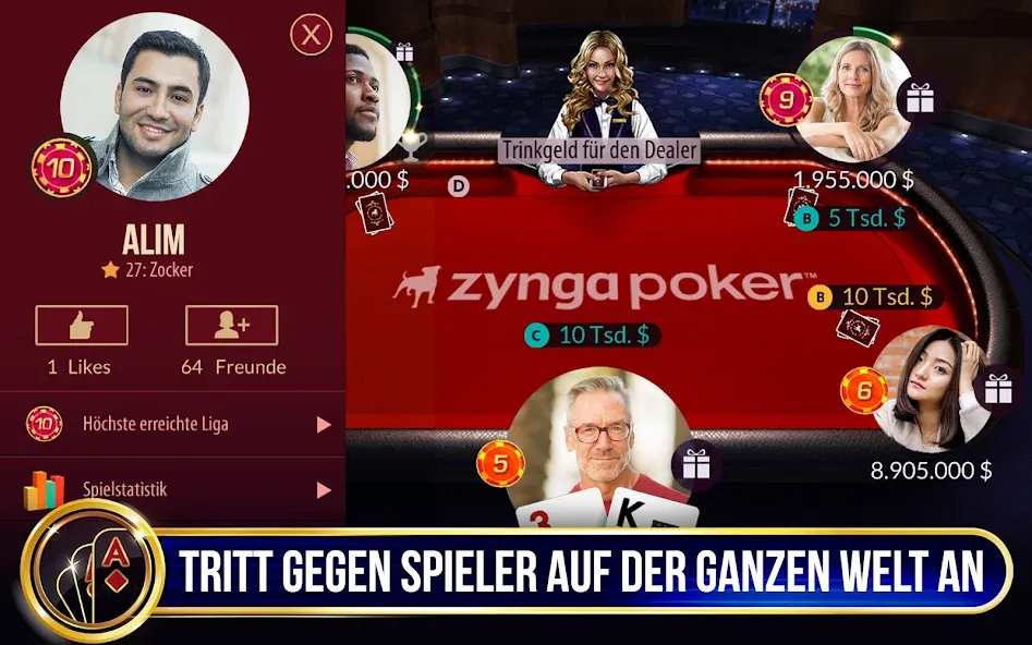 Zynga Poker - Texas Holdem screenshot 2
