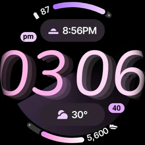 Haze Watch Face screenshot 13