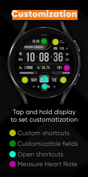 KF168 Watch face screenshot 6