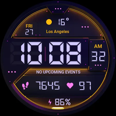 TVV Digital Watch Face screenshot 13