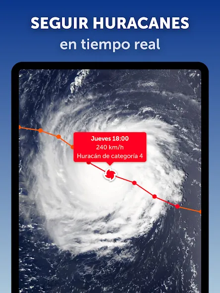 Zoom Earth - Mapa del tiempo screenshot 7