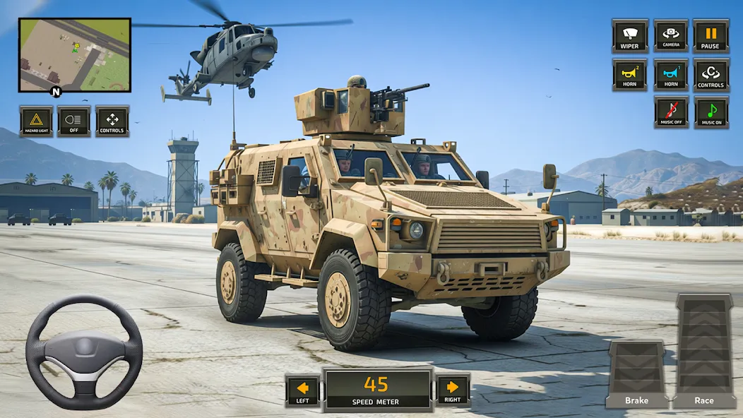 Military Truck Cargo Game 3d screenshot 5