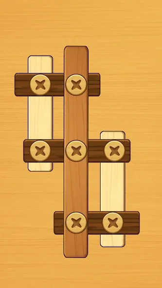 Screw Puzzle: Wood Nut & Bolt™ screenshot 1